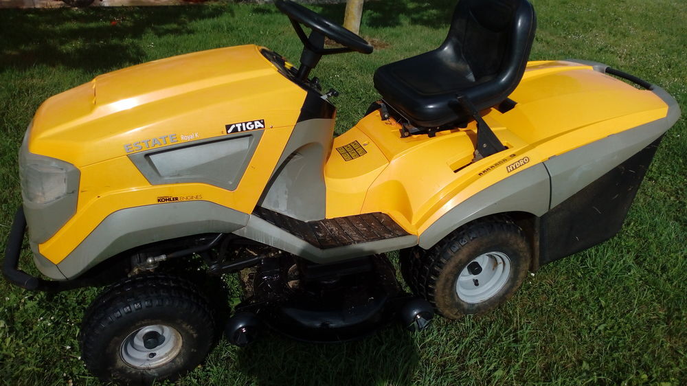 tracteur tondeuse avec ramassage moteur NEUF Jardin