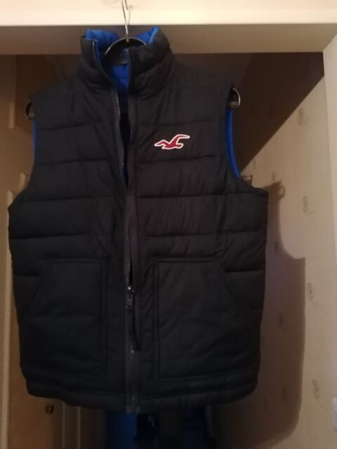 Doudoune réversible ss manches Hollister 40 Jury (57)