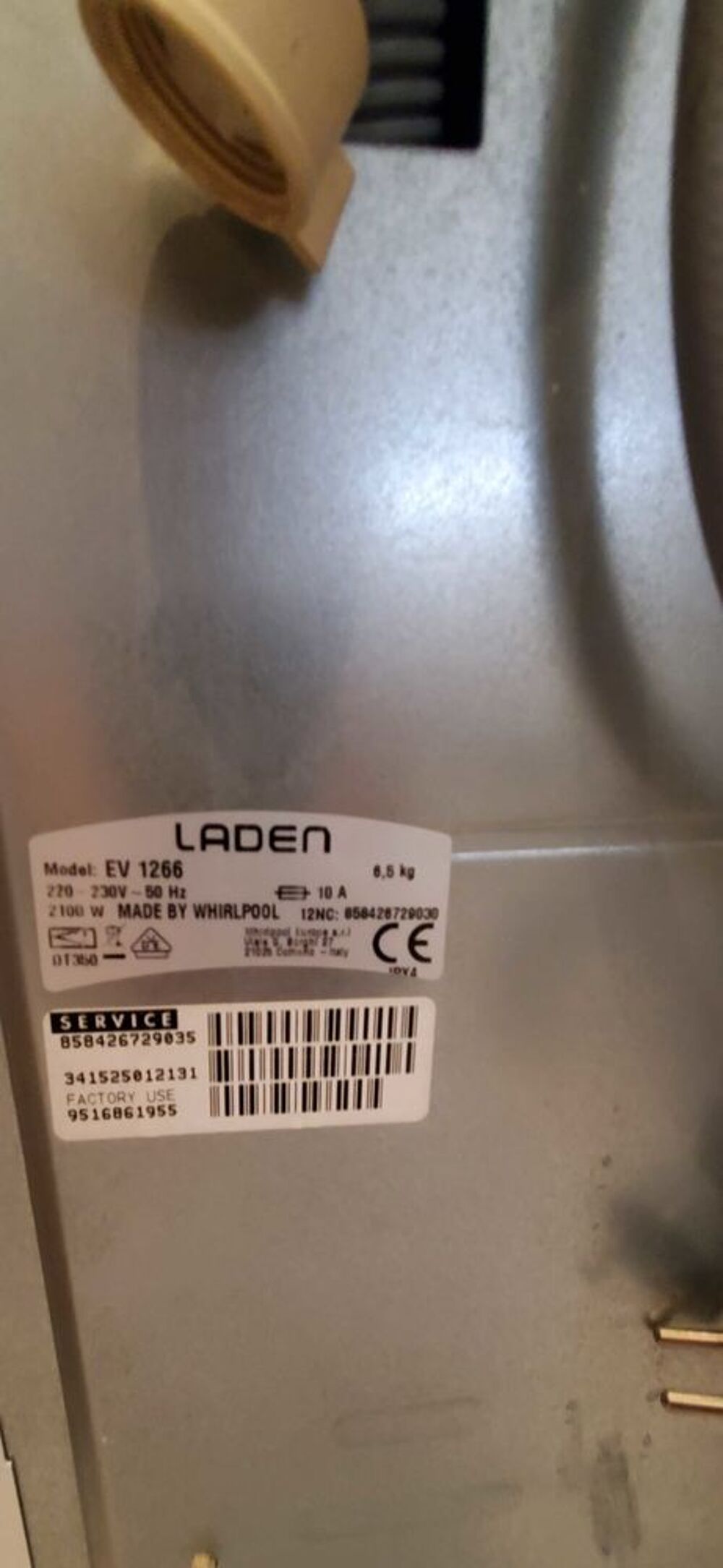 LADEN LAVE LINGE COMPACT Electroménager