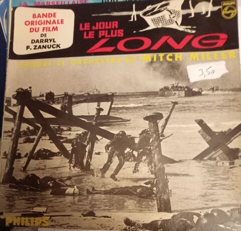 MUSIQUE MILITAIRE / 4 X DISQUES VYNIL 45 TOURS / 3.5 Pont-Audemer (27)