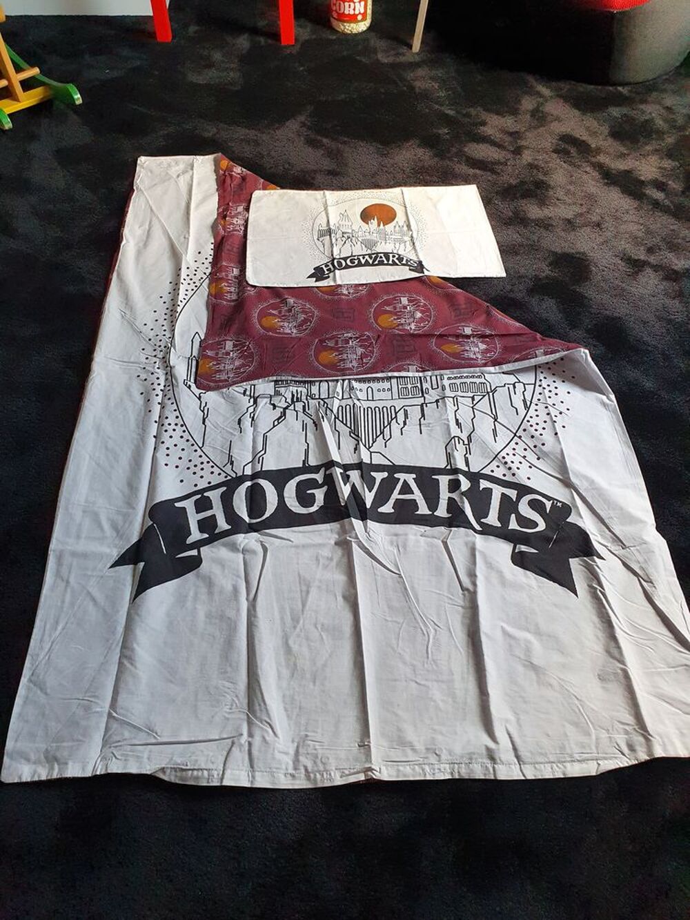 Housse de couette et taie d'oreiller Harry Potter Mobilier enfants