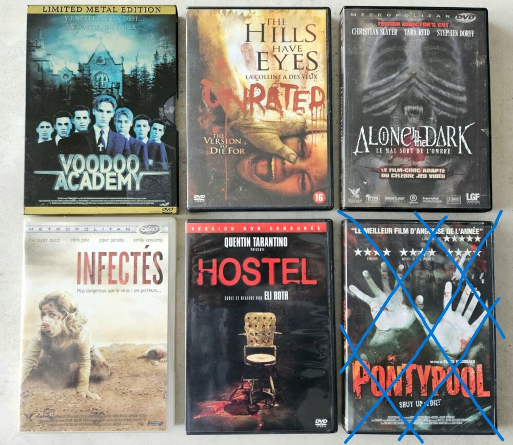 5 DVD s : Film DVD et blu-ray