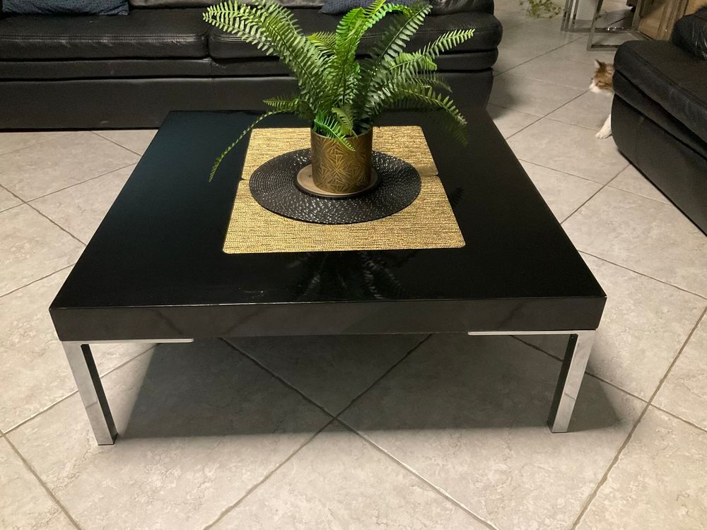 Table basse, de salon (Gautier) 90x90x33 Meubles