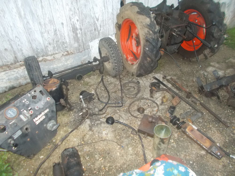 Arbre entrainement moteur + entretoise hako etc faire prix Jardin