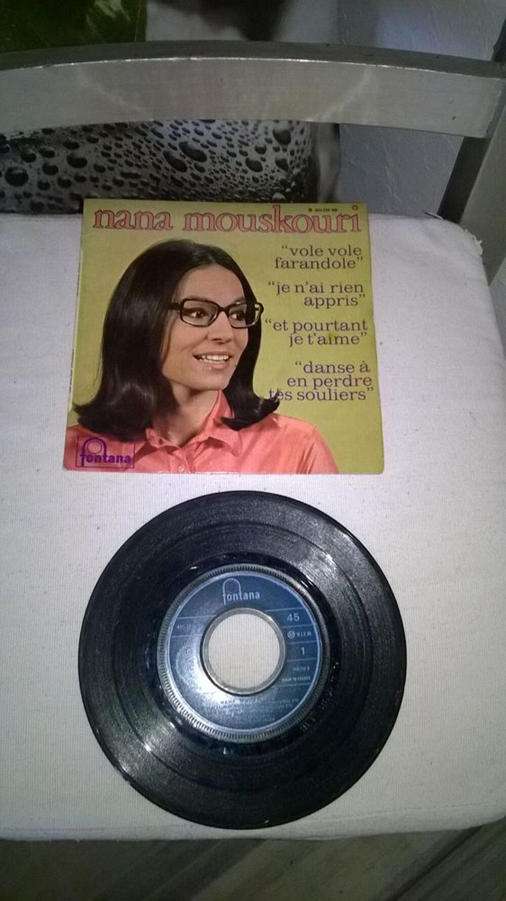 Vinyle 45 T Nana Mouskouri
Vole Vole Farandole
1969 CD et vinyles