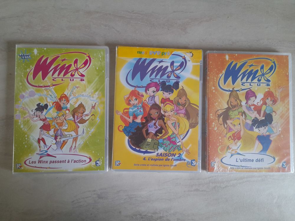 DESSINS ANIMES DVD NEUFS sous blister DVD et blu-ray