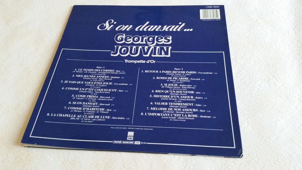 GEORGES JOUVIN CD et vinyles