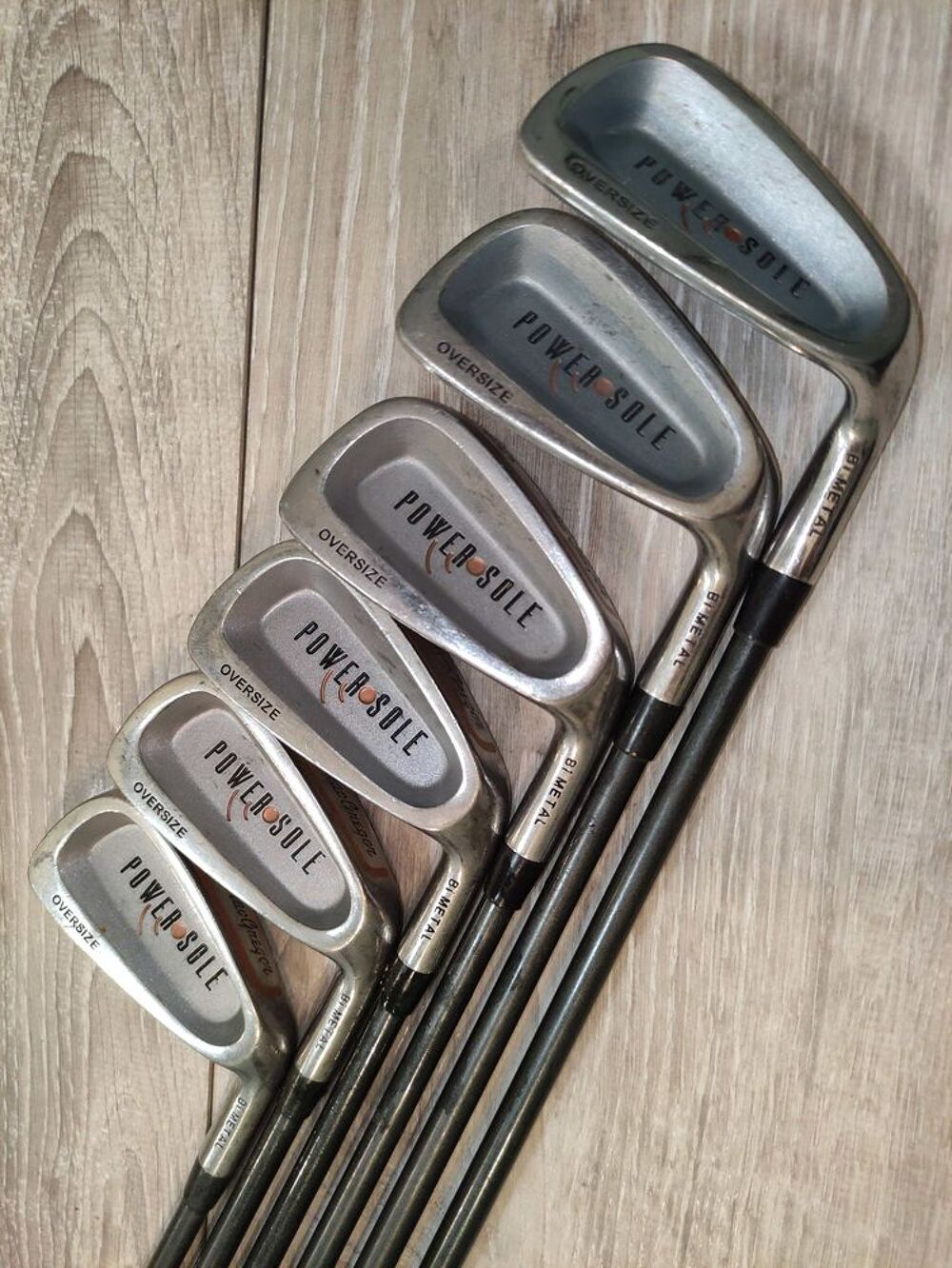 S&eacute;rie de Fers de Golf Mc Gregor Power Sole Oversize Graphire Sports