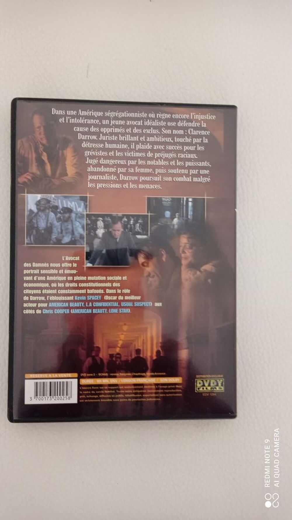 DVD "L'Avocat des Damn&eacute;s" DVD et blu-ray