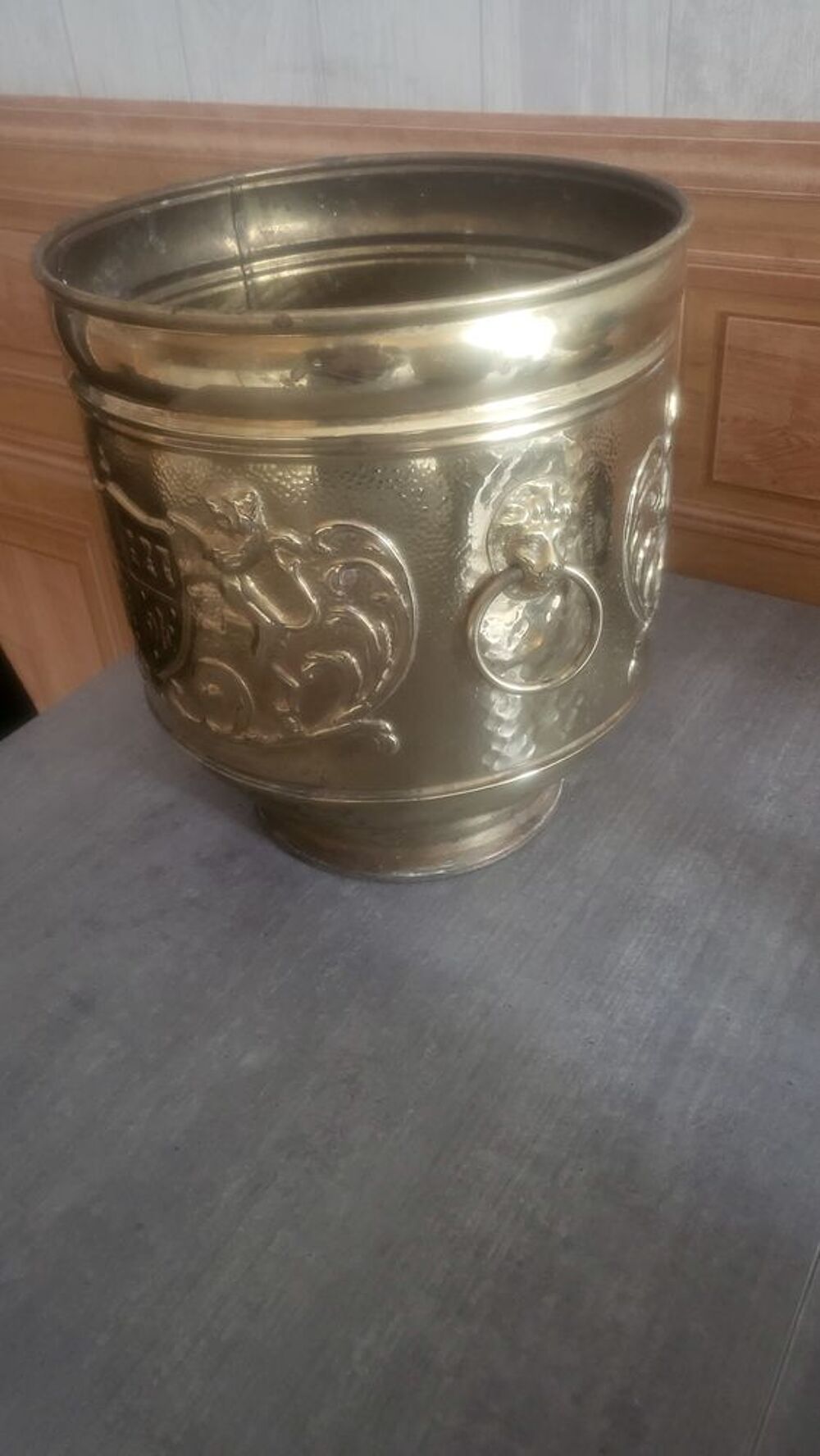 CACHE POT CUIVRE Décoration