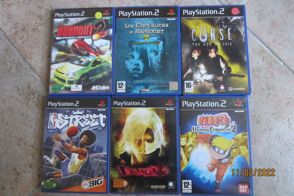 jeux PS2 et megadrive Consoles et jeux vidéos