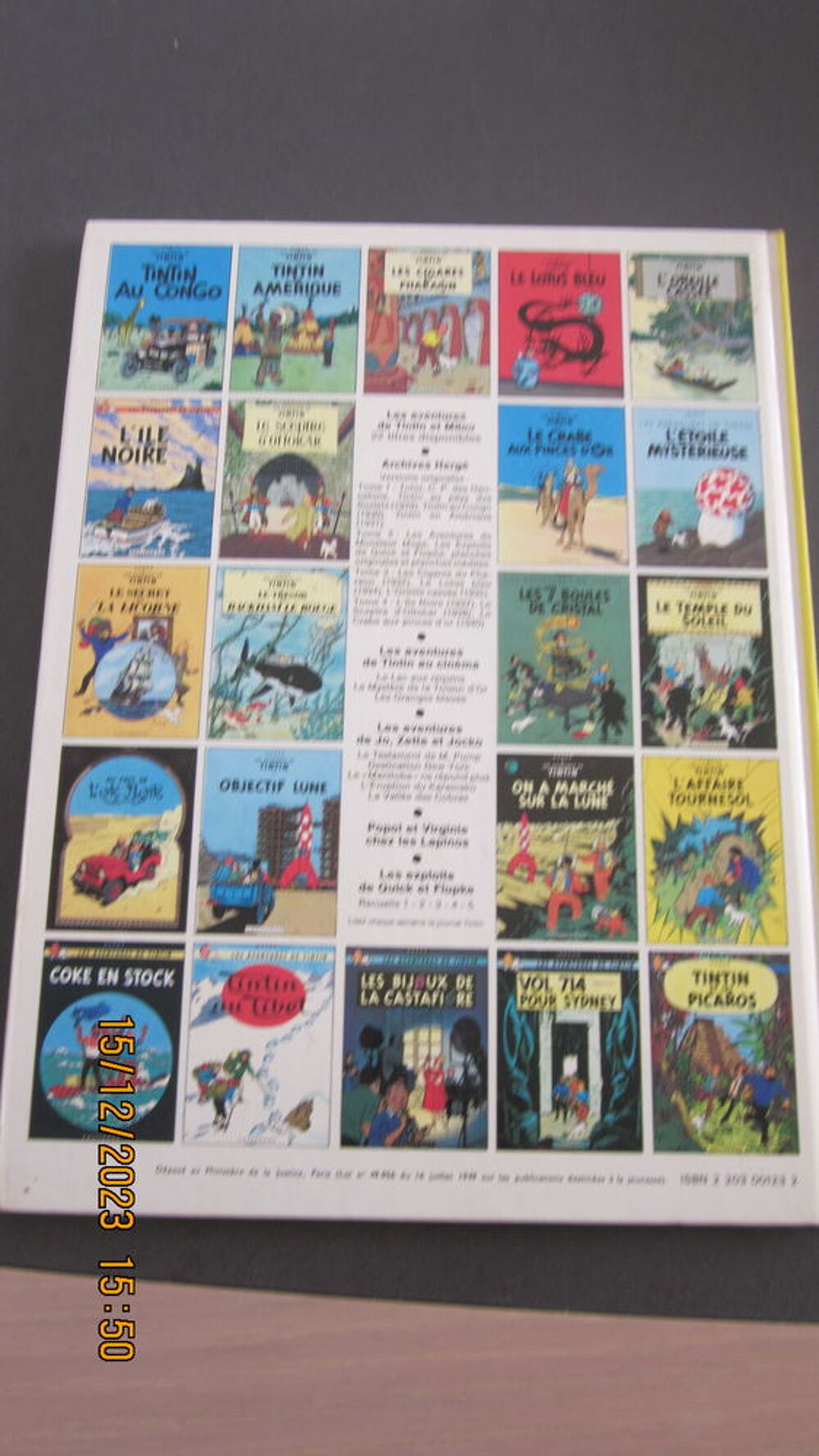 B D TINTIN ET LES PICAROS ALBUM ANCIEN DE 1980 D I Livres et BD