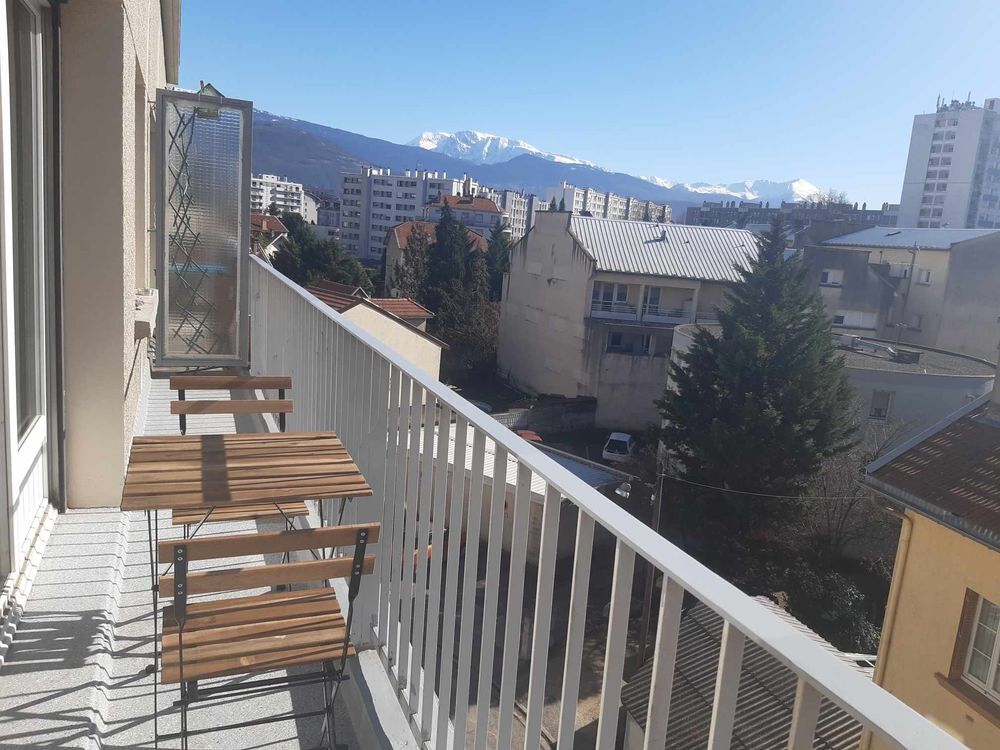 Location Appartement Superbe T1 Bis Meubl - Rnov avec balcon Grenoble