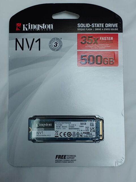 SSD kingston 500go NV1 NVME neuf 40 Labastidette (31)