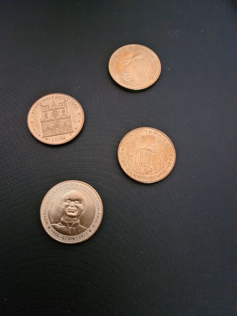 4 pi�ces de la monnaie de Paris 10 Oullins (69)