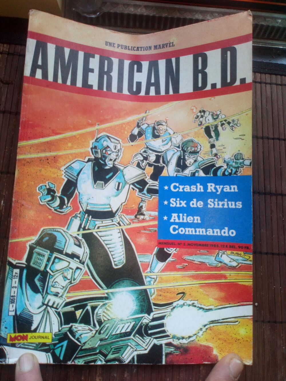 AMERICAN BD MARVEL FRANCE Livres et BD