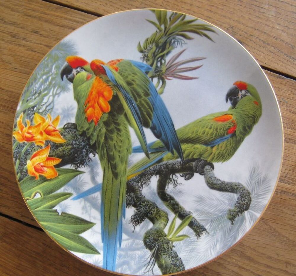  westwood : 5 assiettes de la collection Fragile Paradise 