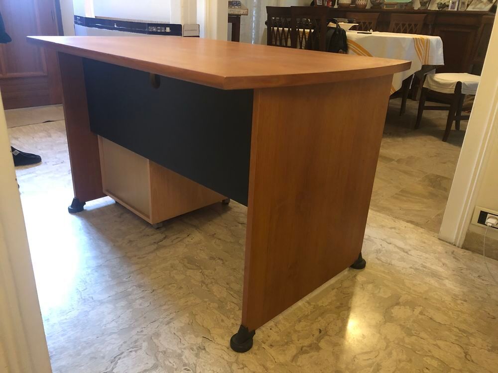 Bureau merisier + tiroirs Meubles