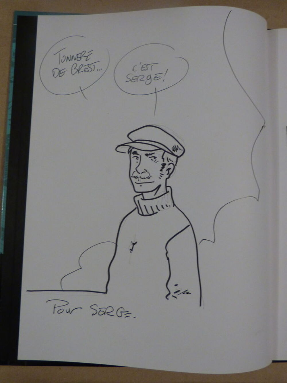 BD LA LIGNEE - MARIUS 1954 d&eacute;dicac&eacute;e Livres et BD
