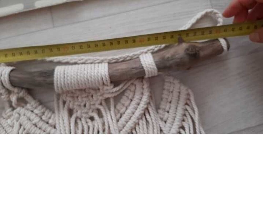 d&eacute;coration vrai bois macram&eacute; Décoration
