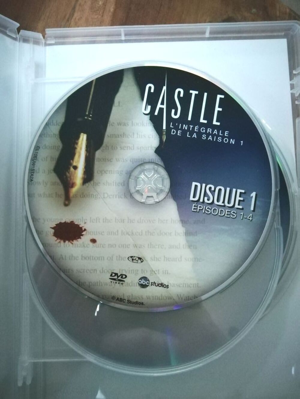 Castle Int&eacute;grale Saison 1 DVD et blu-ray