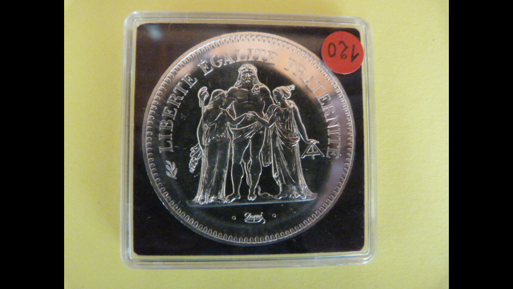 Coffret 1980 Monnaies de Paris- tirage FDC avec la 50Francs 