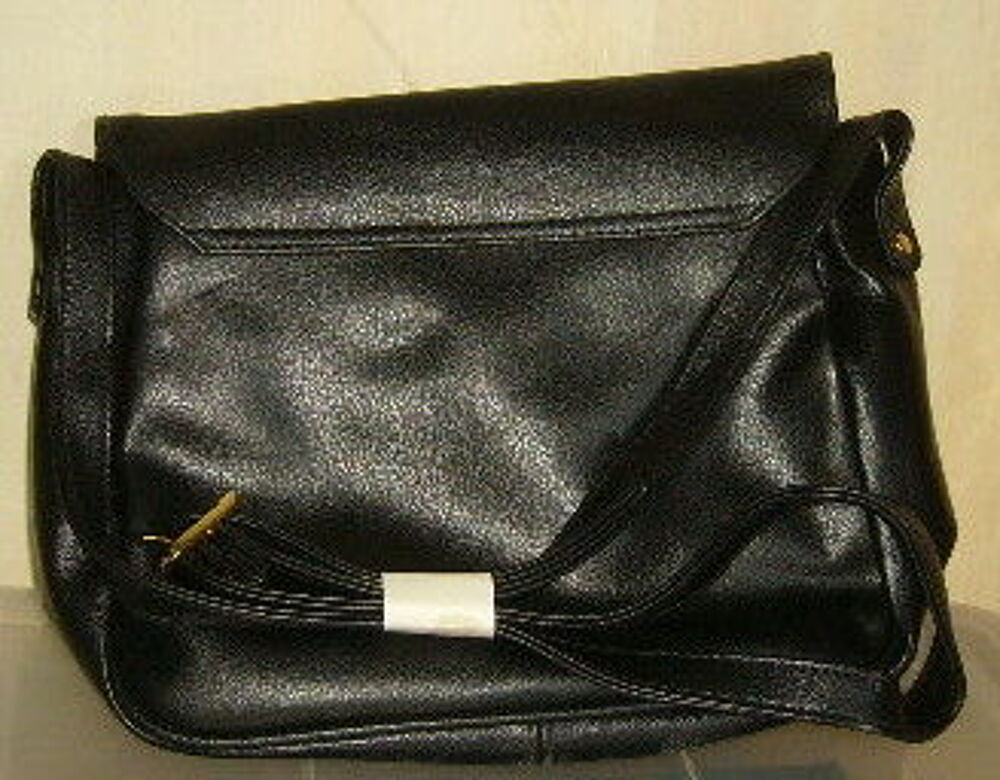 sac &agrave; main femme &agrave; main, epaule et bandouli&eacute;re noir neuf Maroquinerie