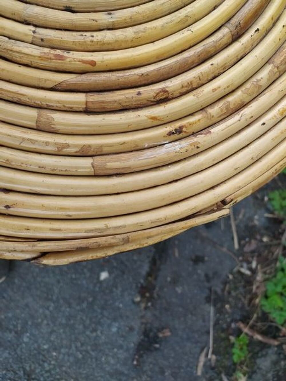 Grand Panier Corbeille Rotin Vintage
Meubles