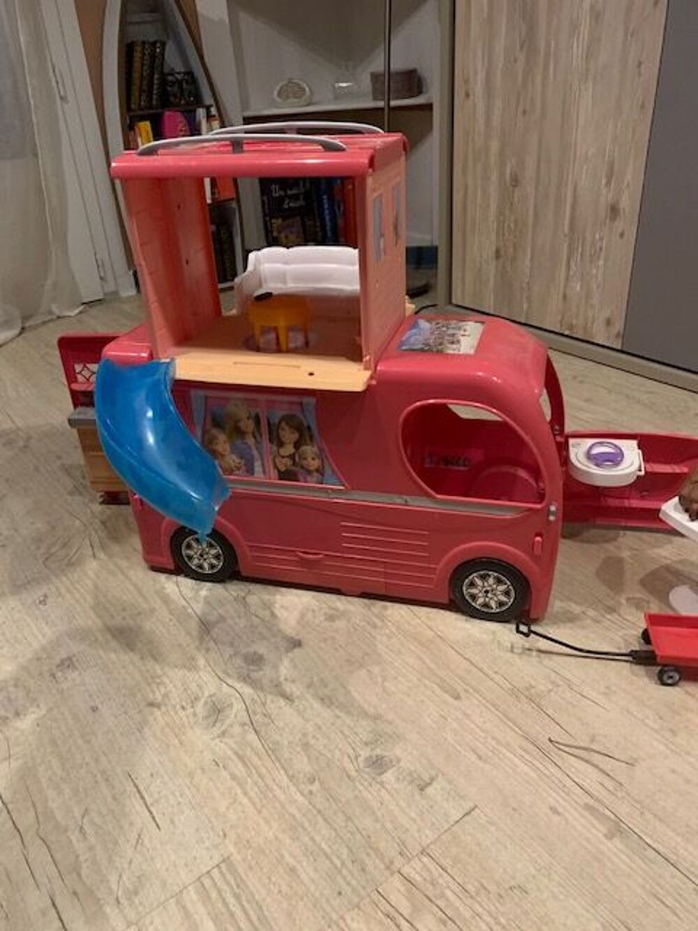 camping car poupee BARBIE Jeux / jouets
