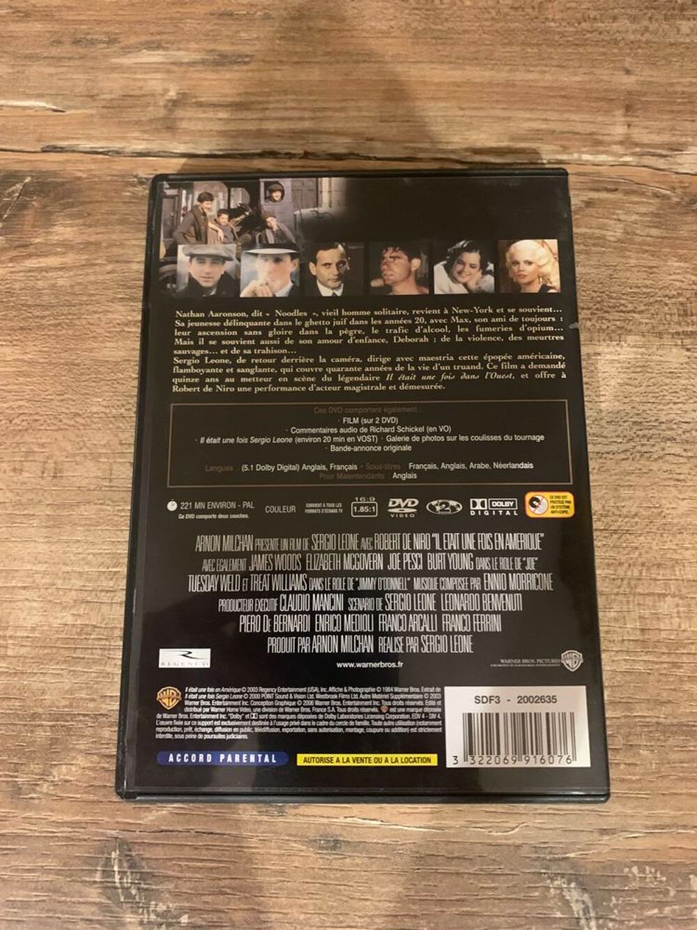 DVD \'\' Il &eacute;tait une fois en Am&eacute;rique \'\' - Edition double DVD DVD et blu-ray
