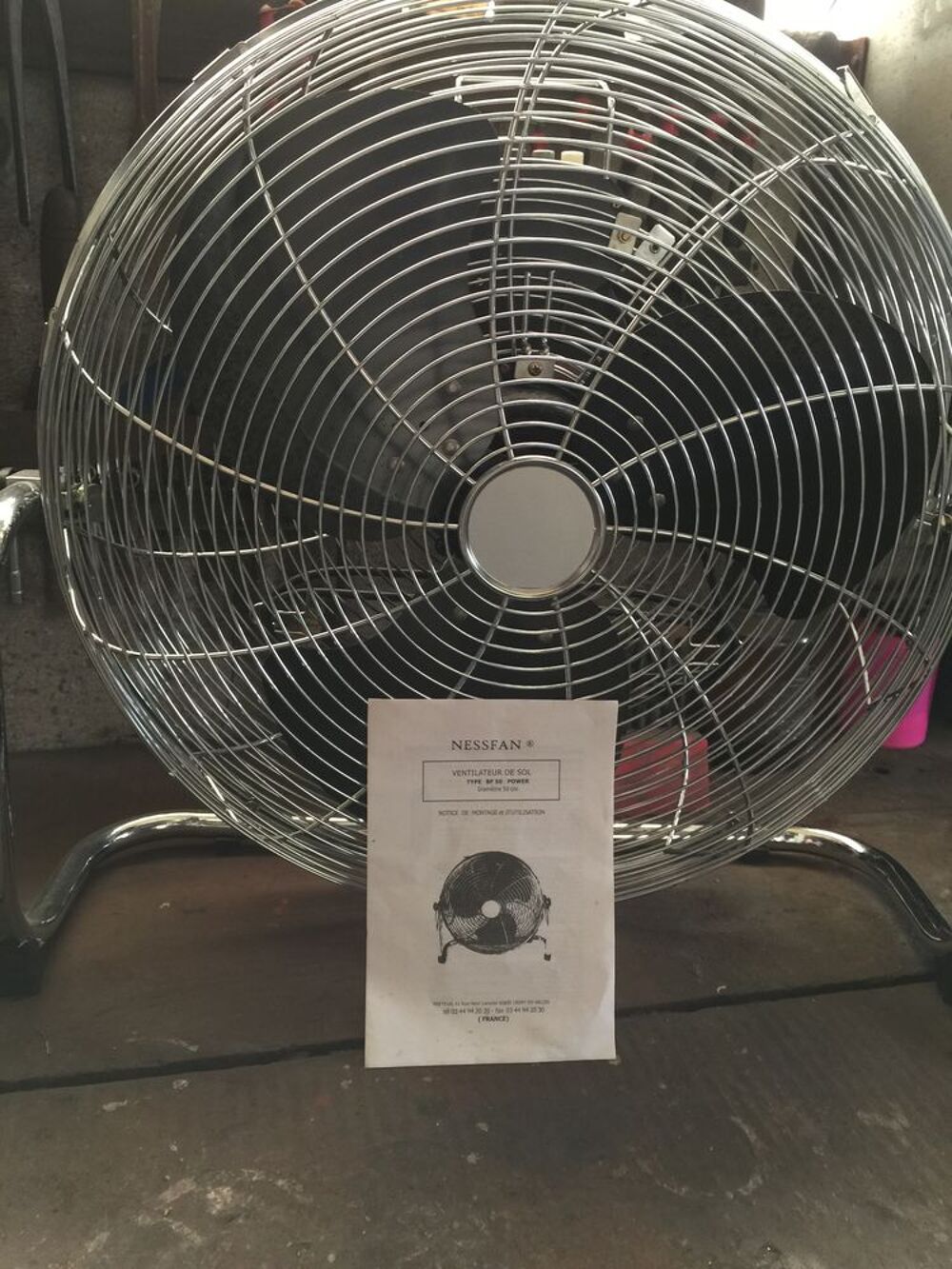 VENTILATEUR DE SOL DE MARQUE FRAN&Ccedil;AISE NESSFAN Meubles