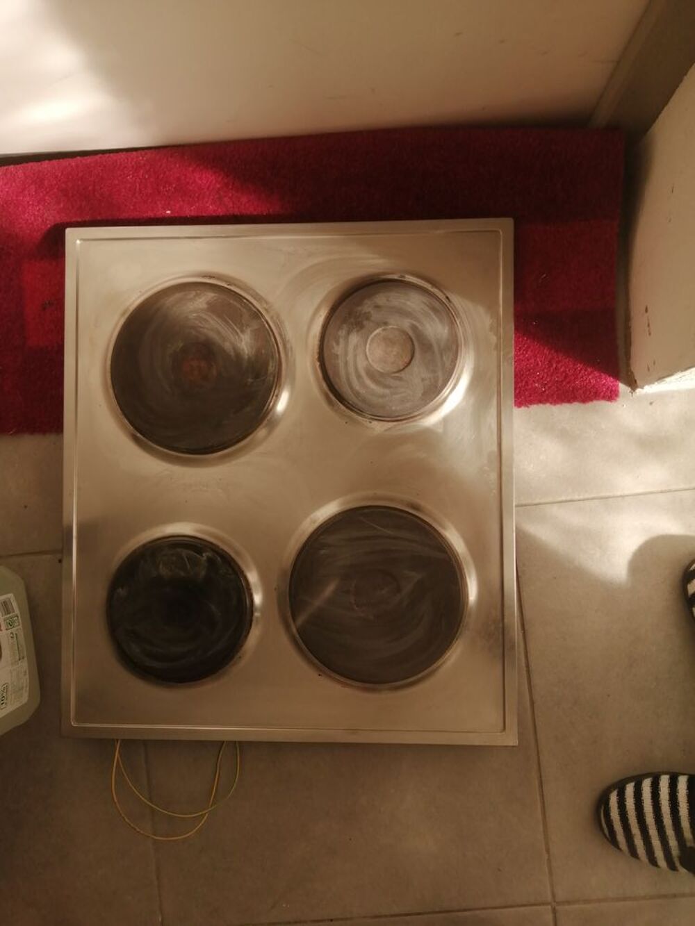 Four encastrable avec sa plaque 4 feux Electroménager