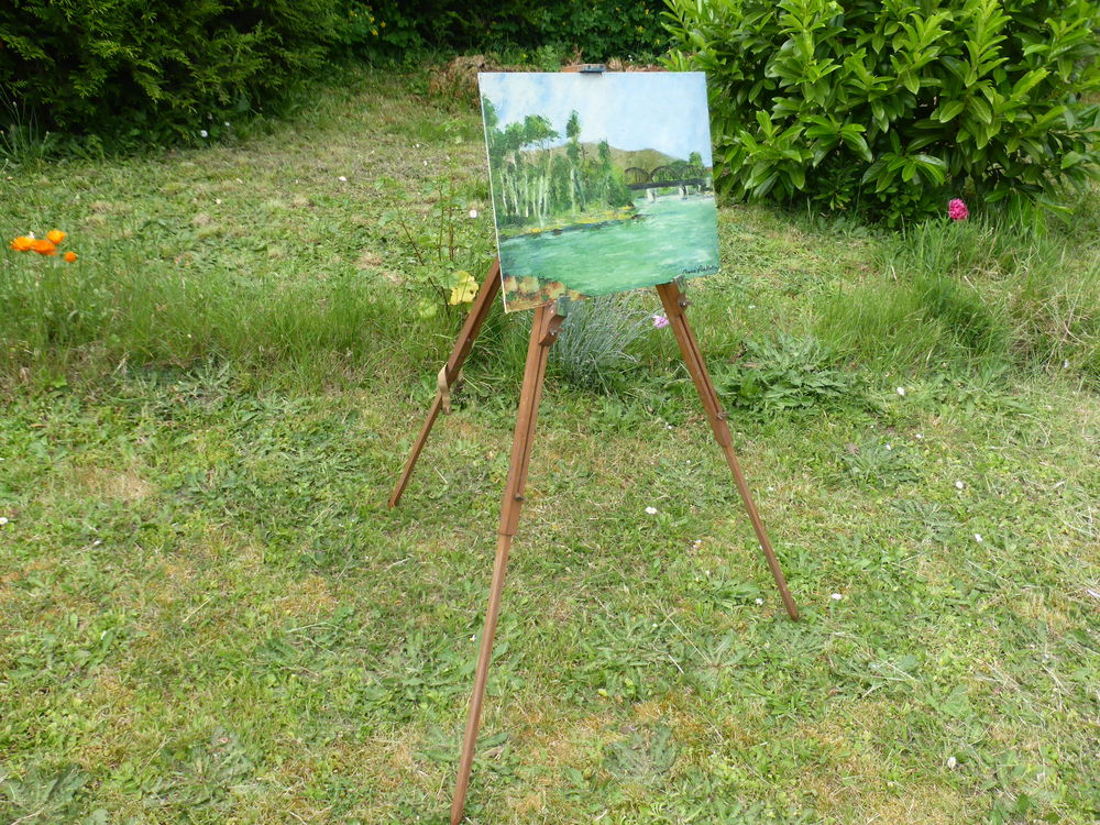 Chevalet de peintre pliant en bois
Décoration
