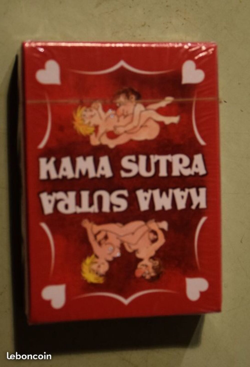 8 JEUX DE 54 CARTES DU KAMASUTRA 