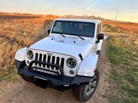 Jeep Wrangler V6 3.6 Pentastar 284 4x4 Command Trac BVA Sahara 2017 occasion Orange 84100