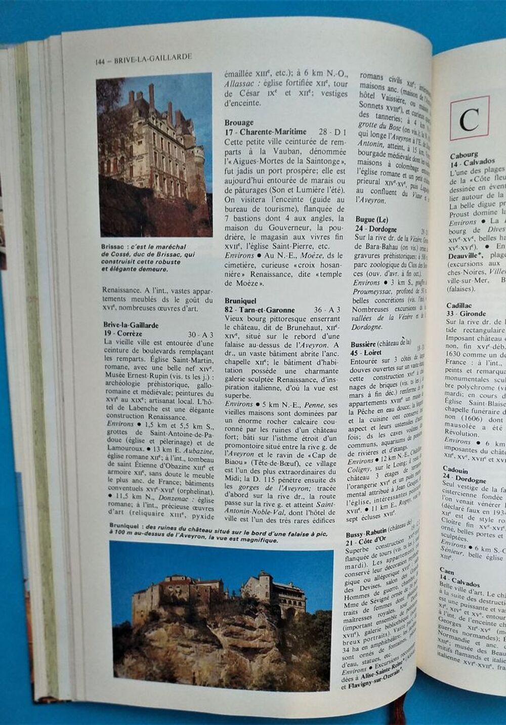 GUIDE TOURISTIQUE DE LA FRANCE - France Loisirs 1978 Livres et BD