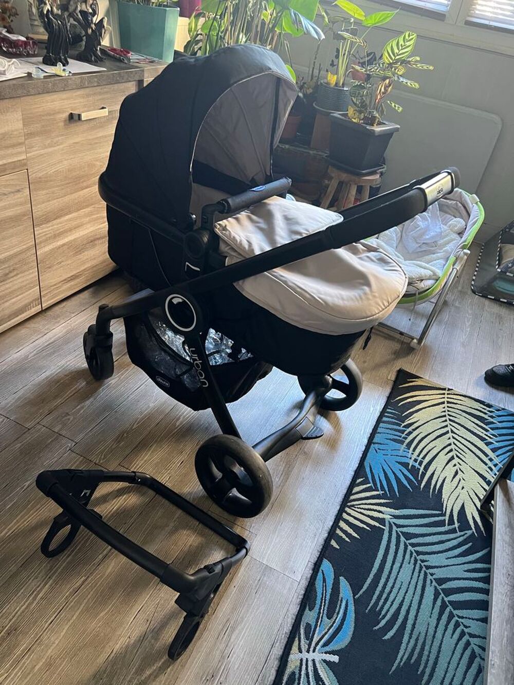 poussette trio Chicco urban plus Pu�riculture