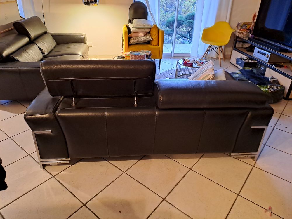 Canap&eacute; cuir moderne Meubles