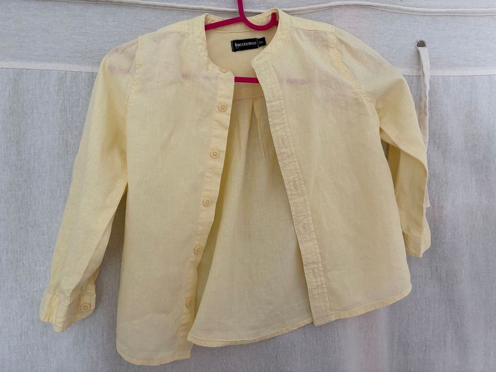 Chemise jaune gar&ccedil;on 36 mois, Inextenso Vêtements enfants