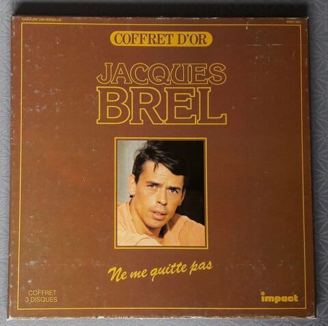 3 DISQUES VINYLES 33 TOURS DE JACQUES BREL 10 Talmont-Saint-Hilaire (85)