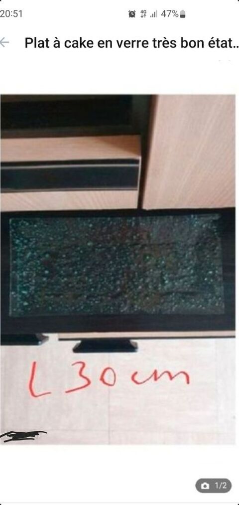 plat � cake en verre tr�s bon �tat 7 Bron (69)