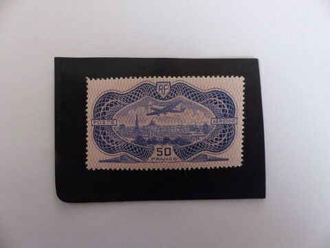 TIMBRE  DE  LA  POSTE  AERIENNE  15  NEUF *  COTE  800 € 120 Le Havre (76)