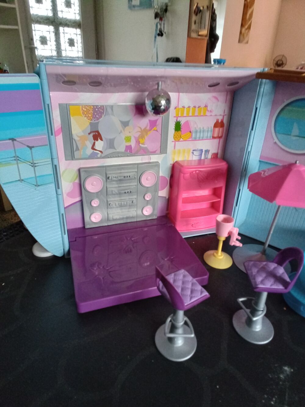 Avion discoth&egrave;que barbie Jeux / jouets