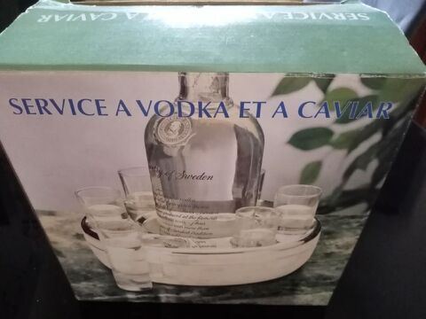 Service vodka/caviar ou autre NEUF 13 Belfort (90)