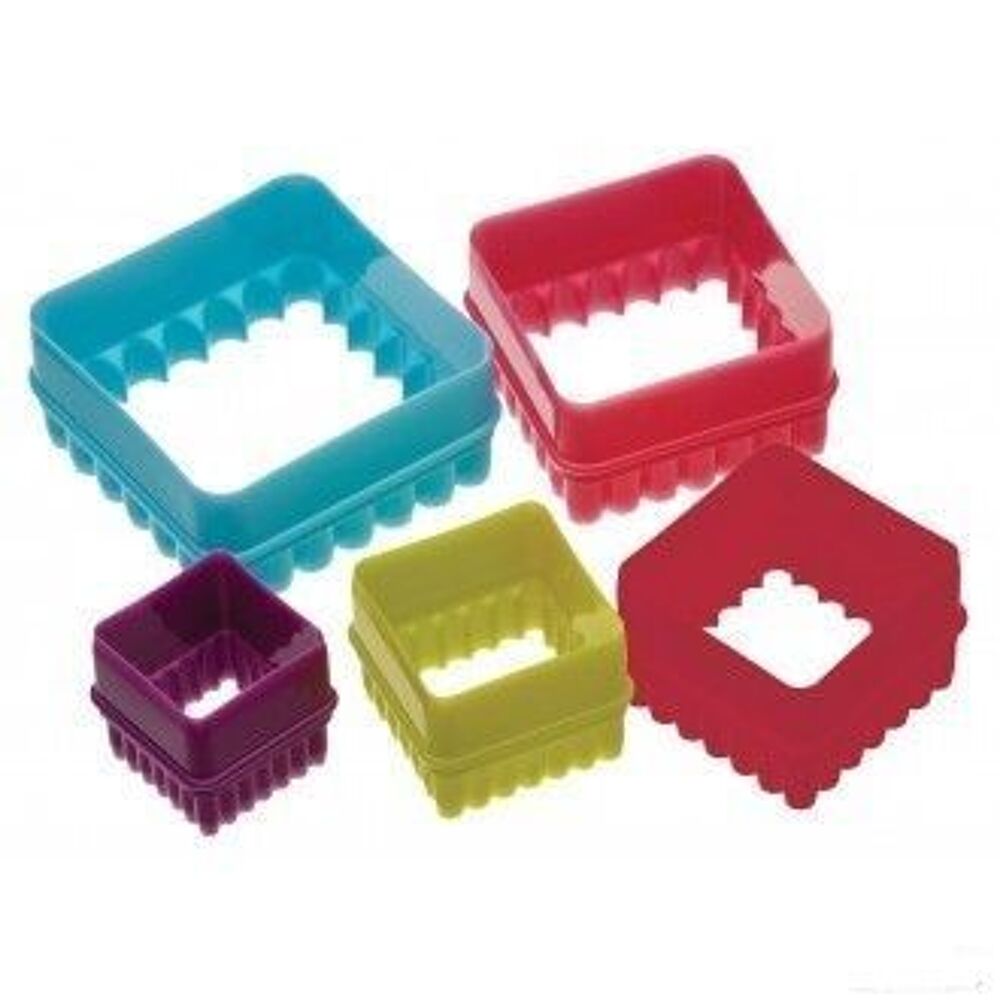 Emporte Pi&egrave;ce Forme Carr&eacute; X 5 Cuisine