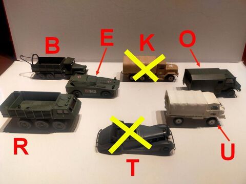 Des v�hicules militaires Hachette SOLIDO
6 Mirecourt (88)