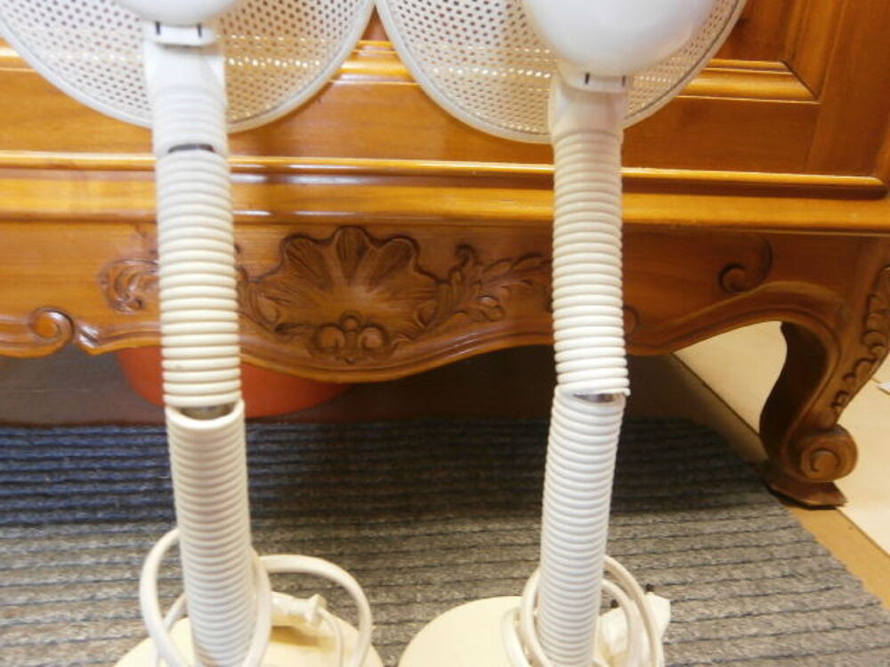 2 Lampes vintage bureau ou de chevet de la marque Massive Décoration