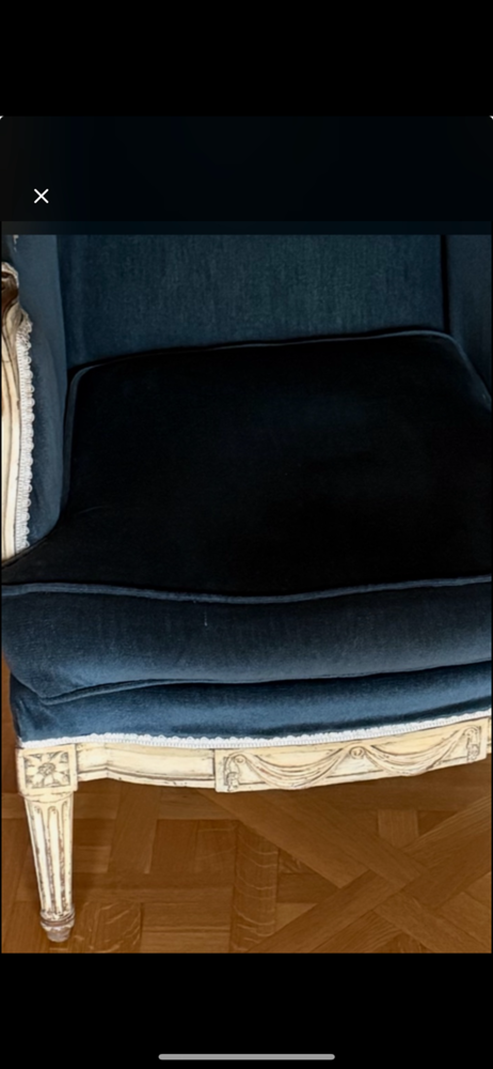 Paire de fauteuils anciens Louis XVI Meubles