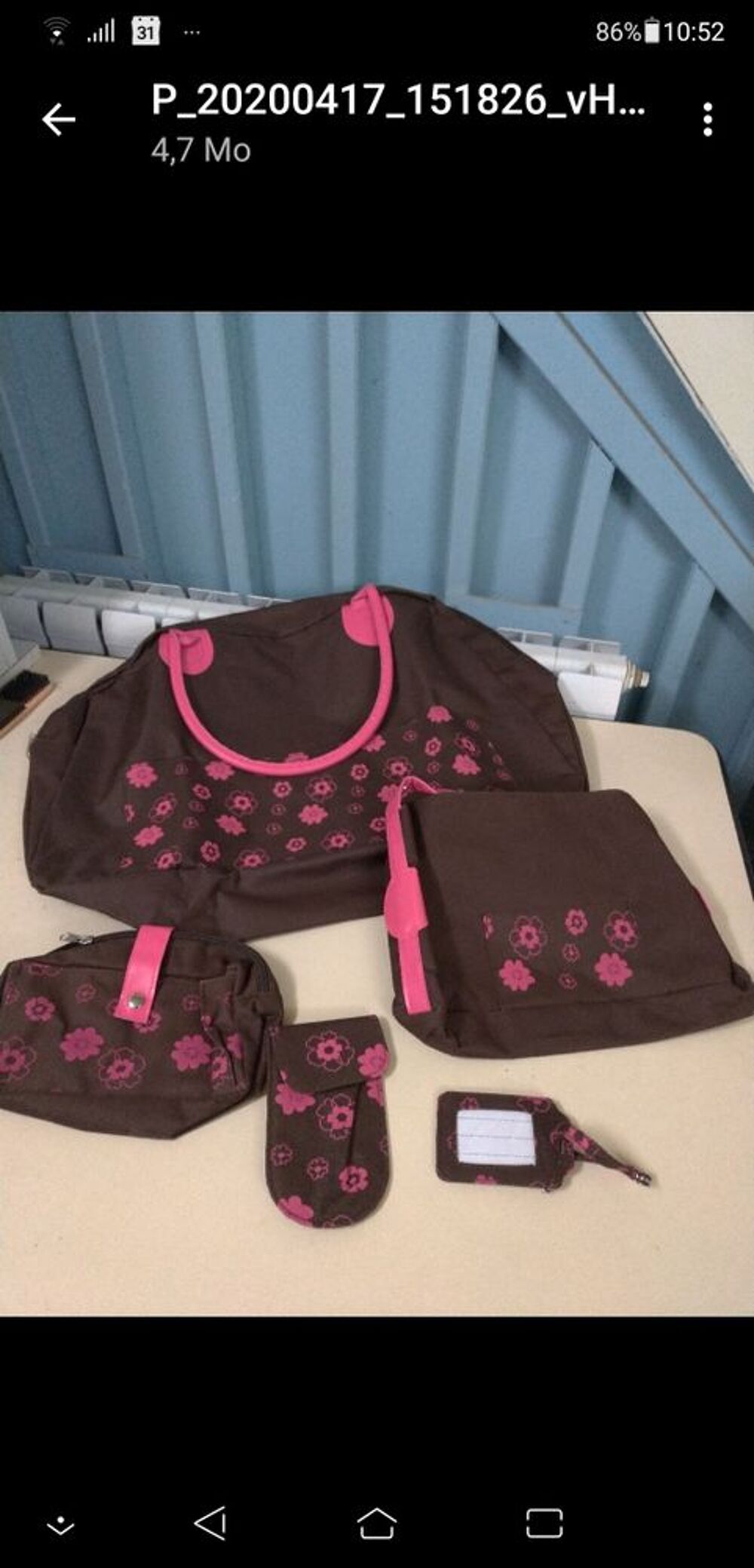 Sacs (ensemble de 5 pi&egrave;ces) femme Maroquinerie