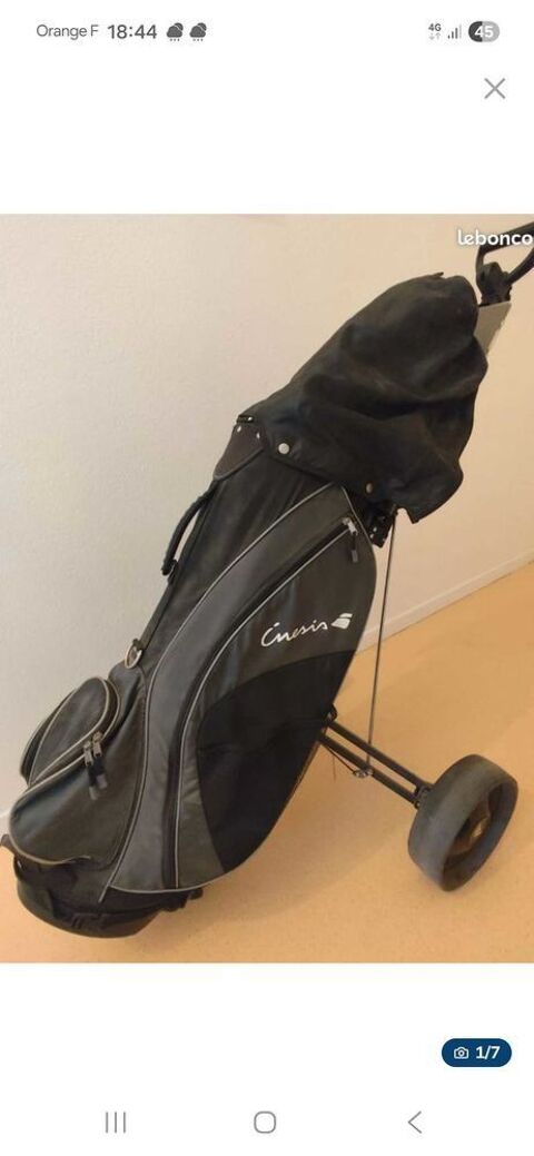 set de golf gaucher inesis qouasi neuf complet avec sac trépied Biarritz (64)